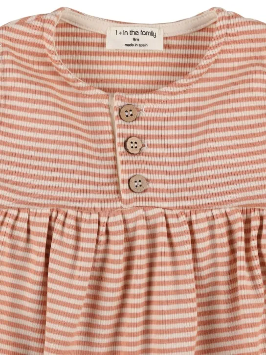 1   IN THE FAMILY   Cotton jersey dress 