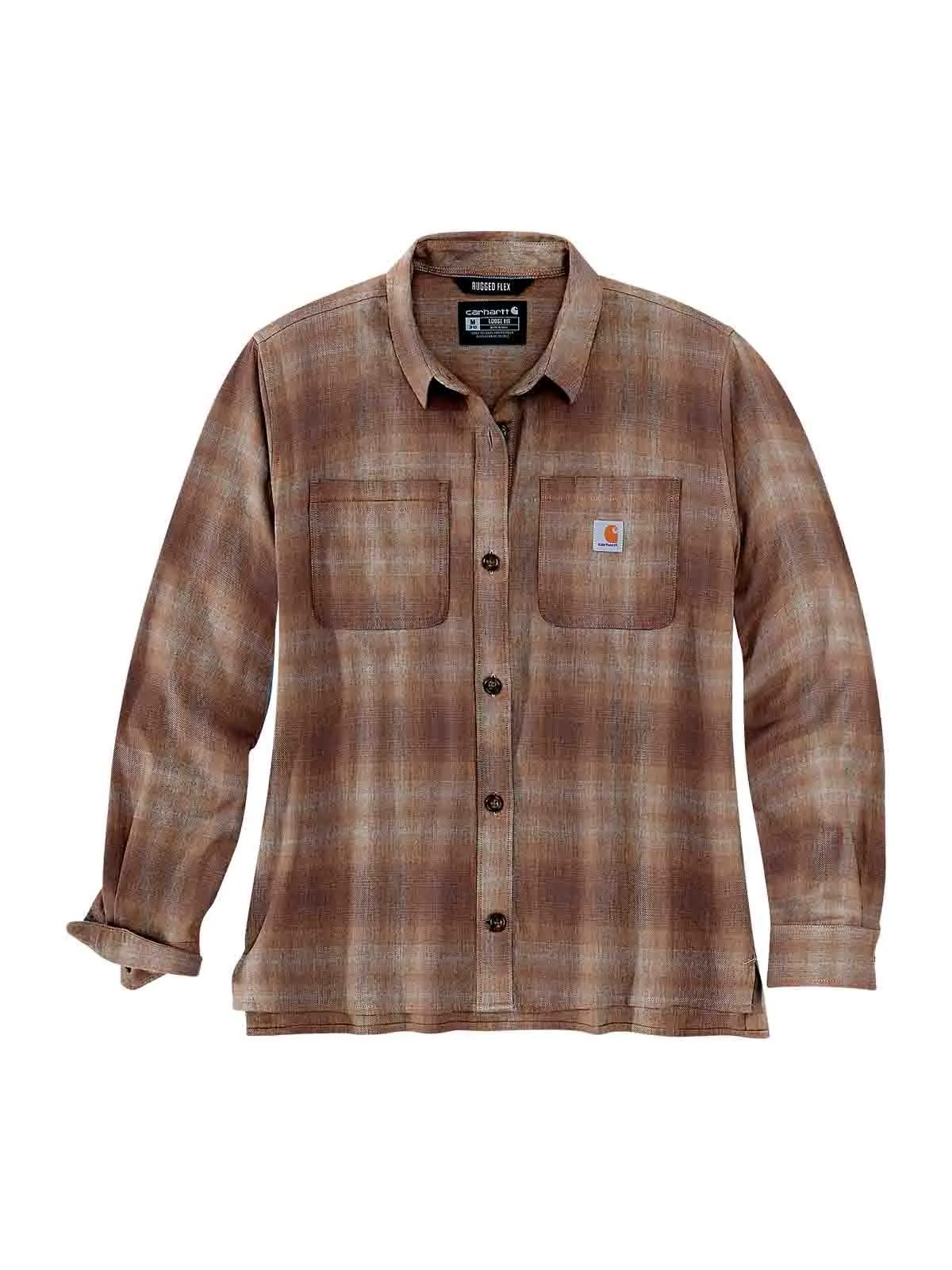 105574&#x20;Women&#x27;s&#x20;Work&#x20;Shirt&#x20;Flannel&#x20;Plaid&#x20;-&#x20;Carhartt