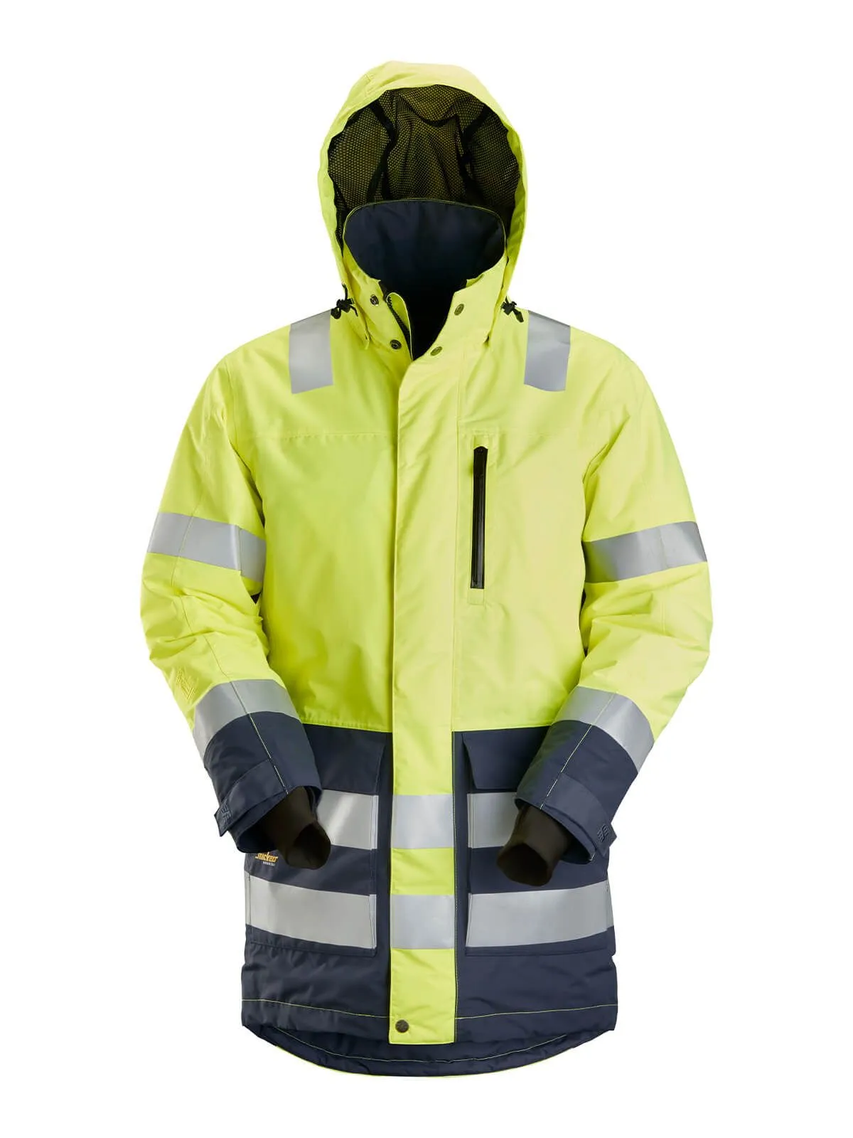 1830&#x20;High&#x20;Vis&#x20;Work&#x20;Jacket&#x20;Waterproof&#x20;AllroundWork&#x20;-&#x20;Snickers