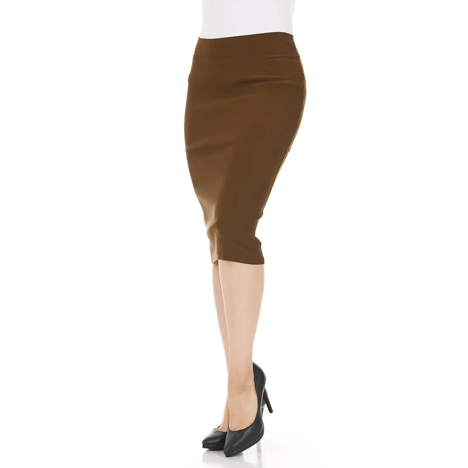 3-Pack: Fitted Pencil Skirt