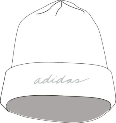 adidas Women's Script Fold Beanie