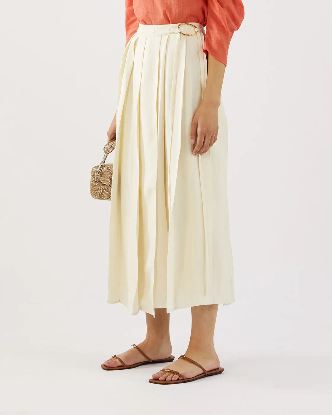 Alice Skirt Viscose Off-White