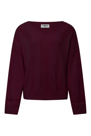 ANYA - Fine Merino Wool Jumper Walnut