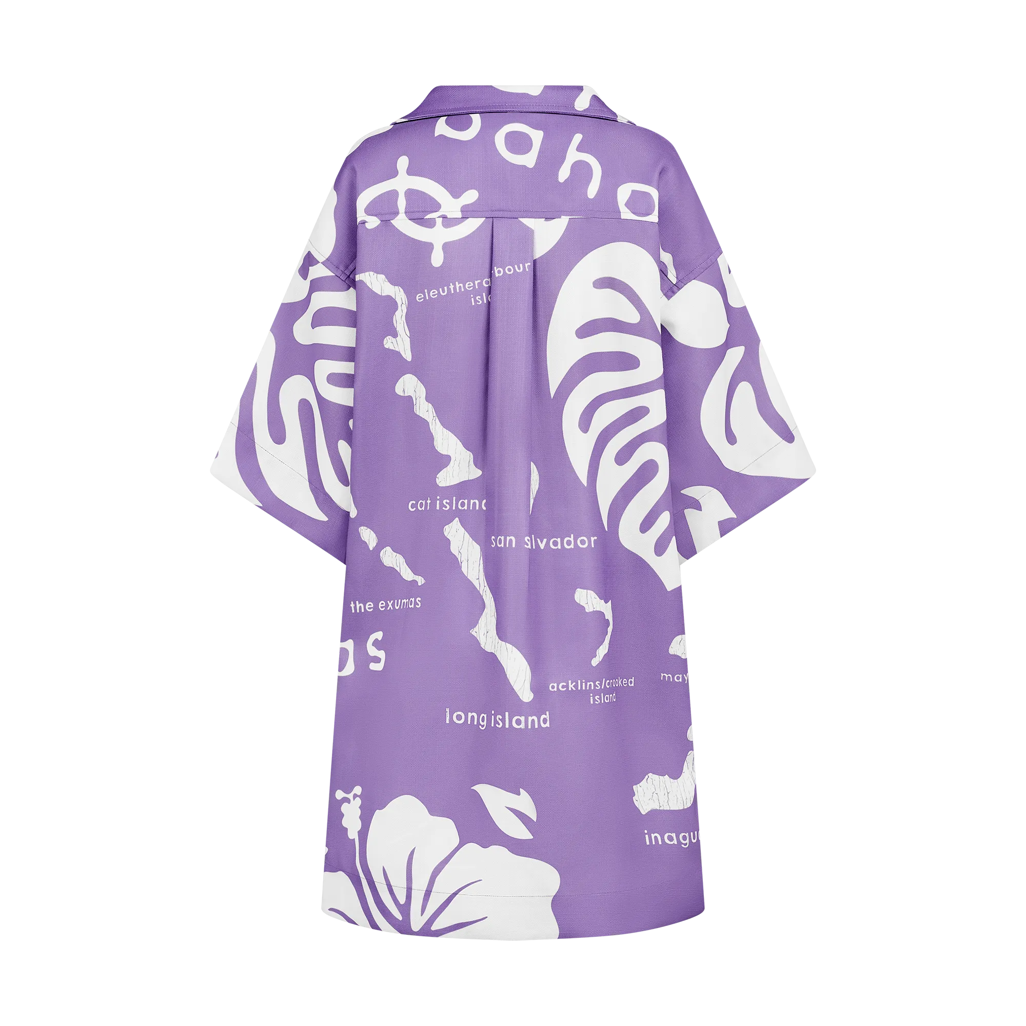 ARCHIPELAGO TUNIC DRESS-PURPLE