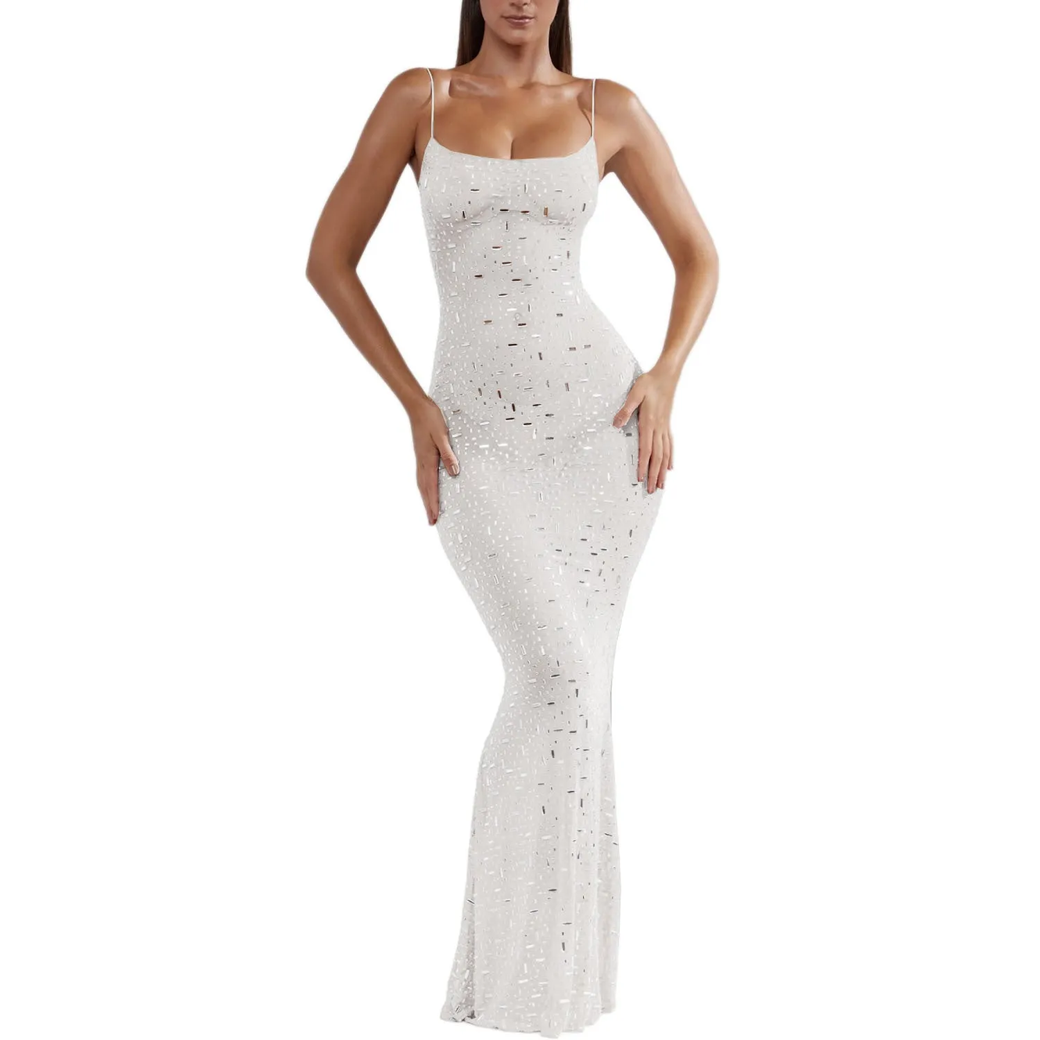 Arielle Diamond Maxi Dress