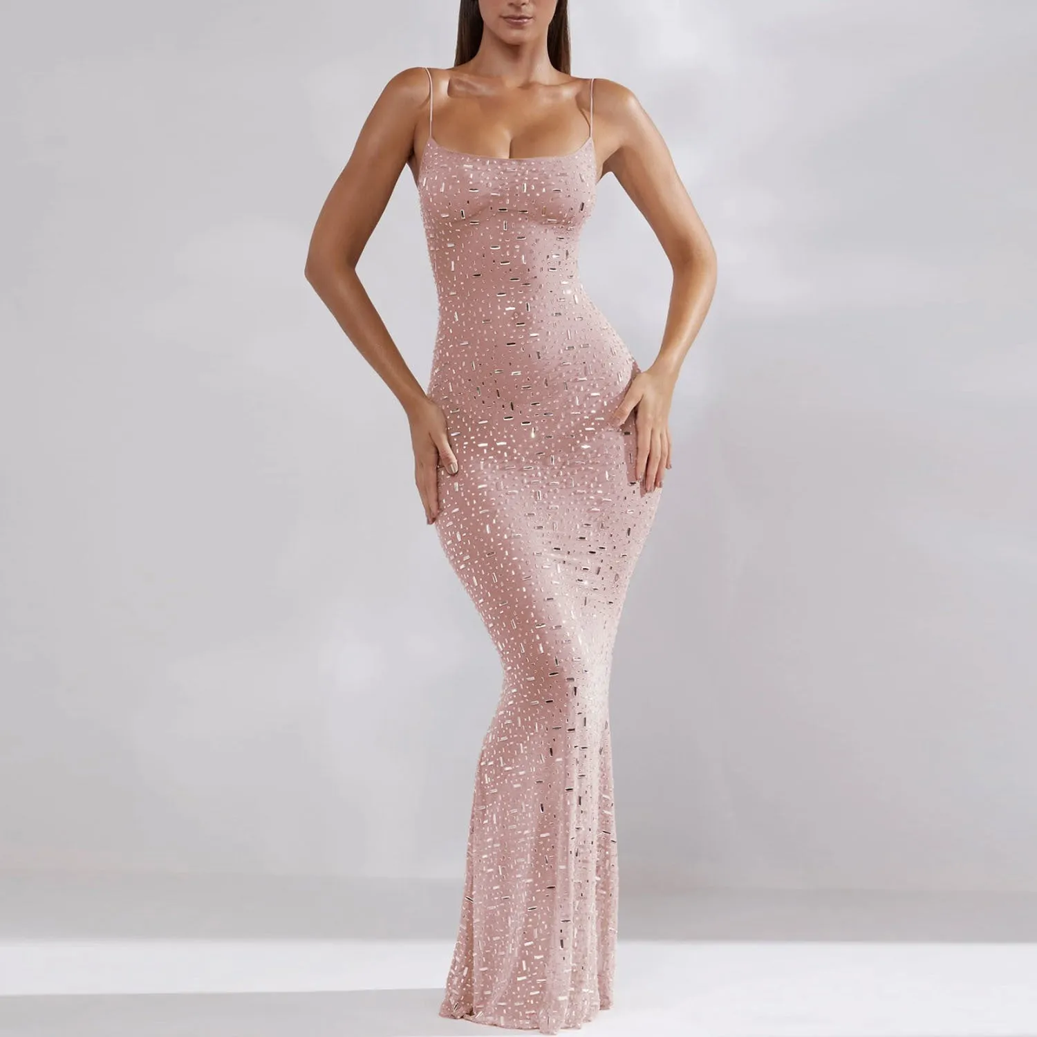 Arielle Diamond Maxi Dress