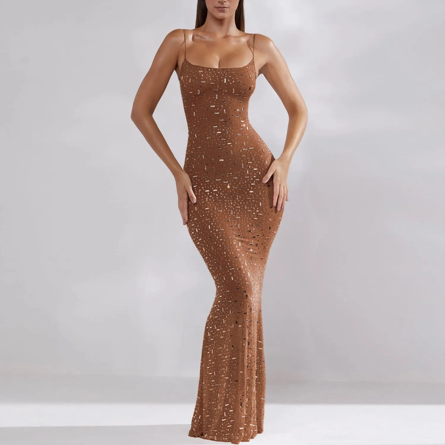 Arielle Diamond Maxi Dress