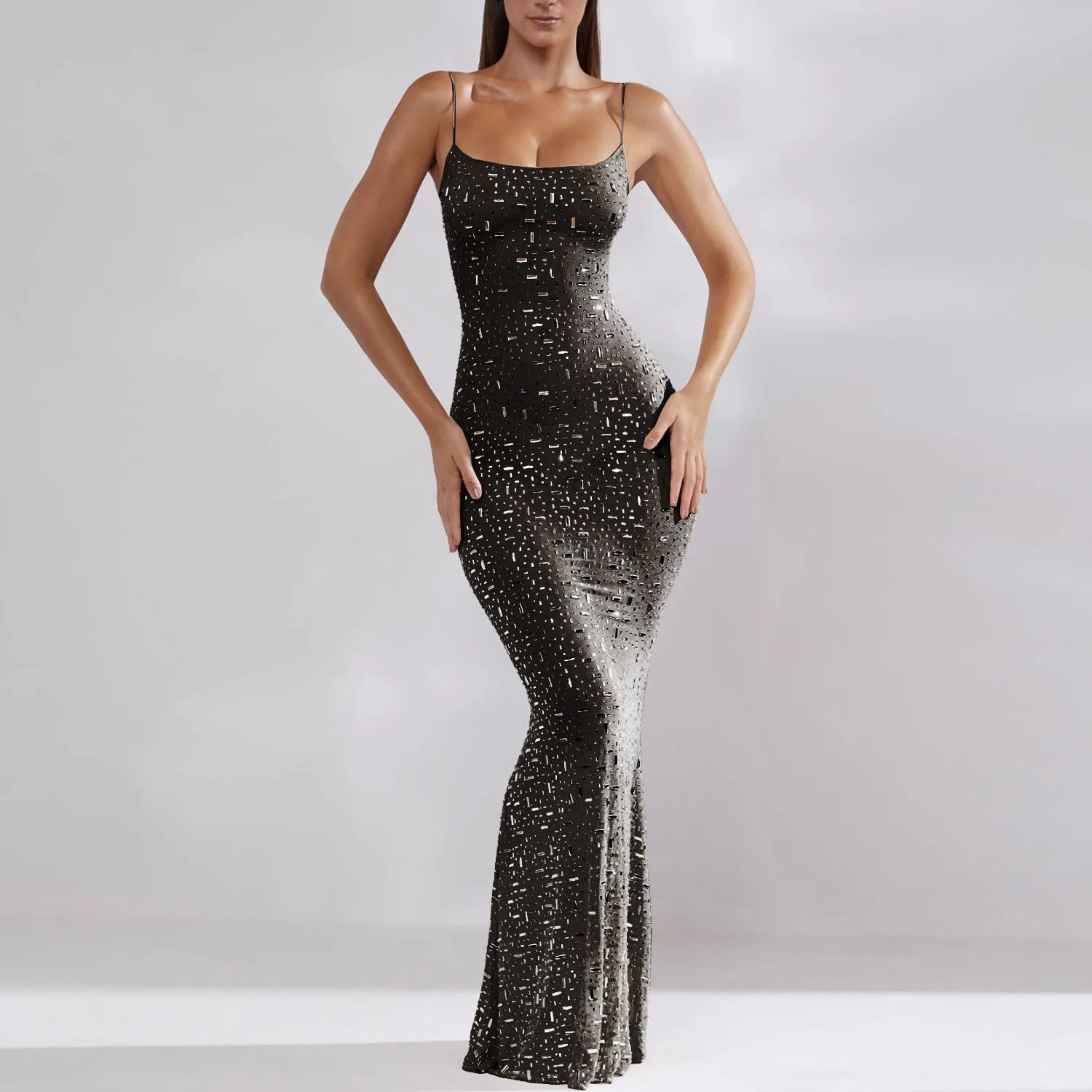 Arielle Diamond Maxi Dress