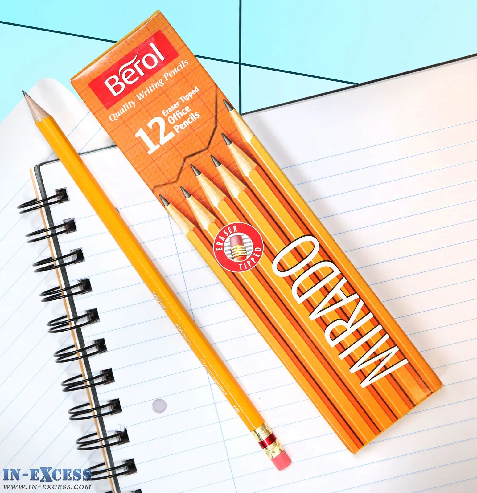 Berol Mirado 12 pack of Office Pencils- 2 Grades Available