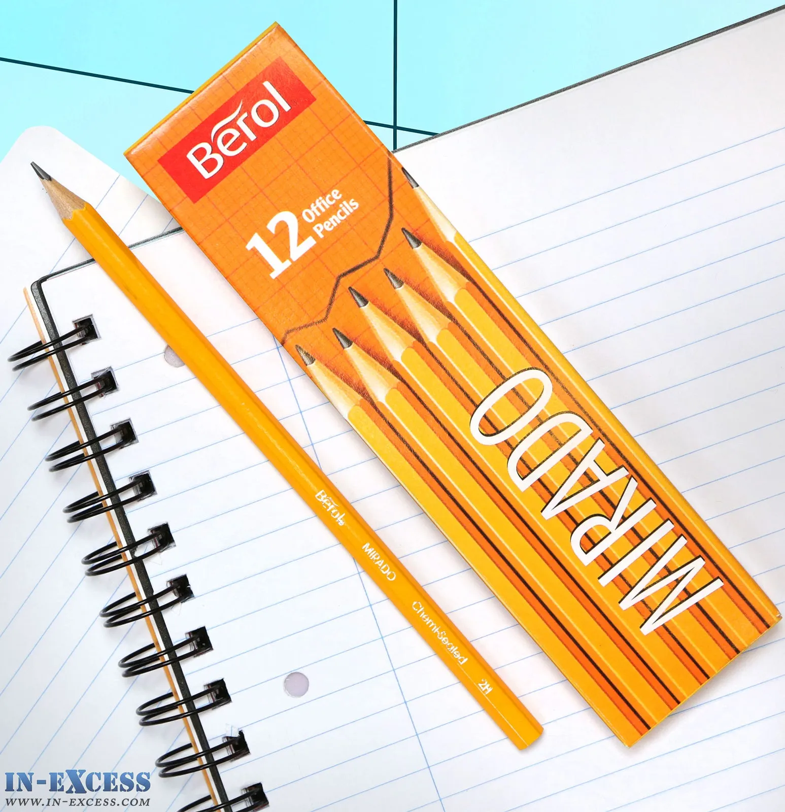 Berol Mirado 12 pack of Office Pencils- 2 Grades Available