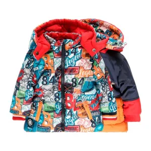 BOBOLI - Parka per bambino reversibile