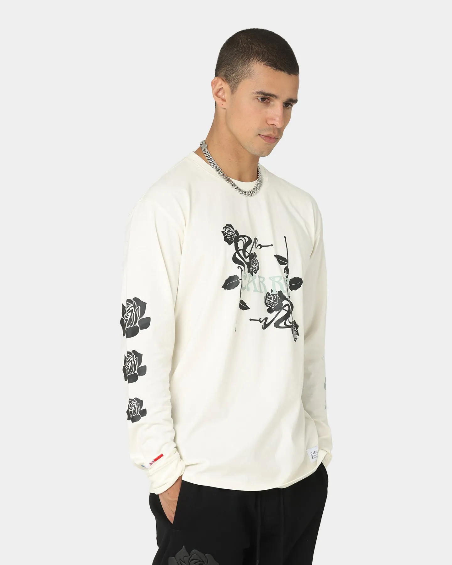 Carre Tourbillon CLS Long Sleeve T-Shirt Off White