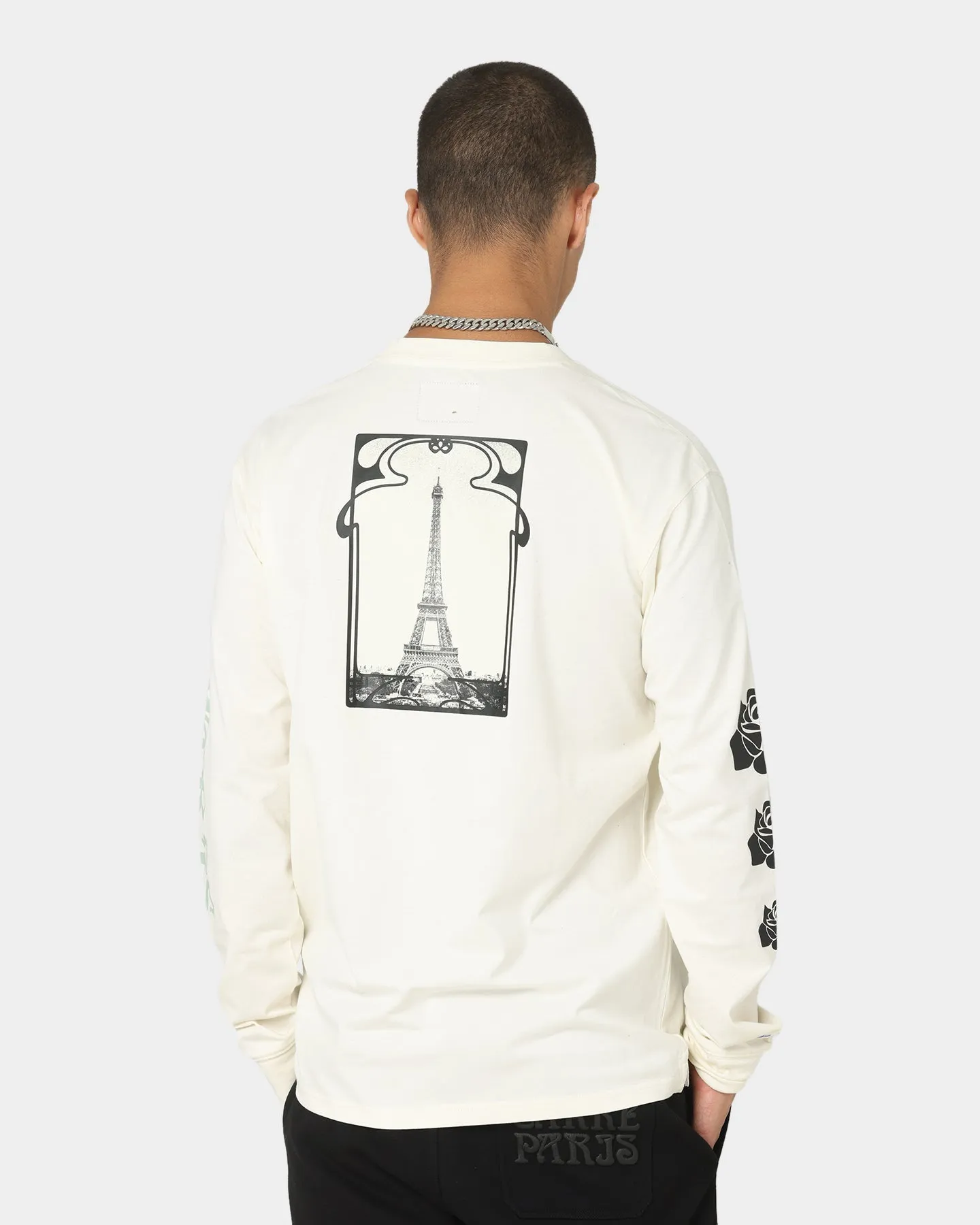 Carre Tourbillon CLS Long Sleeve T-Shirt Off White