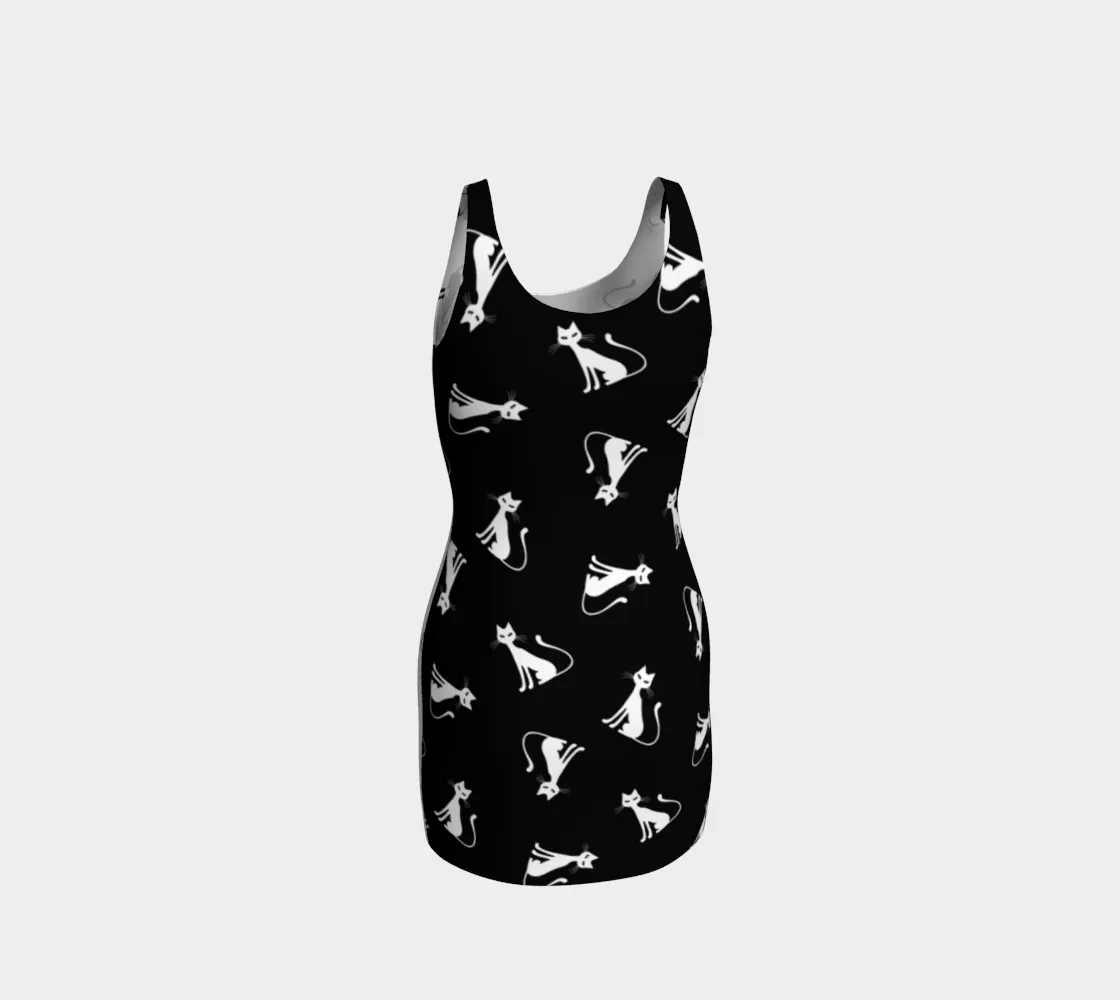 Cats Bodycon Dress