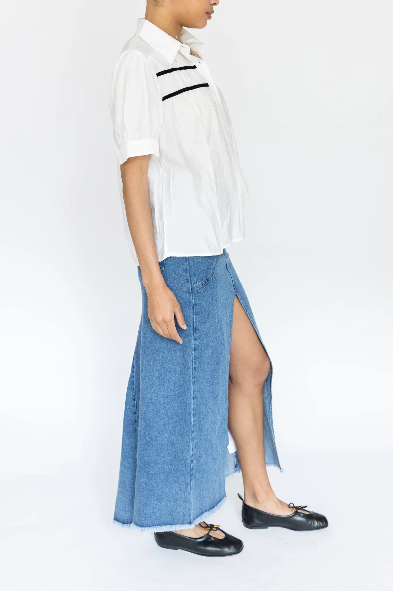 Classic Denim Skirt