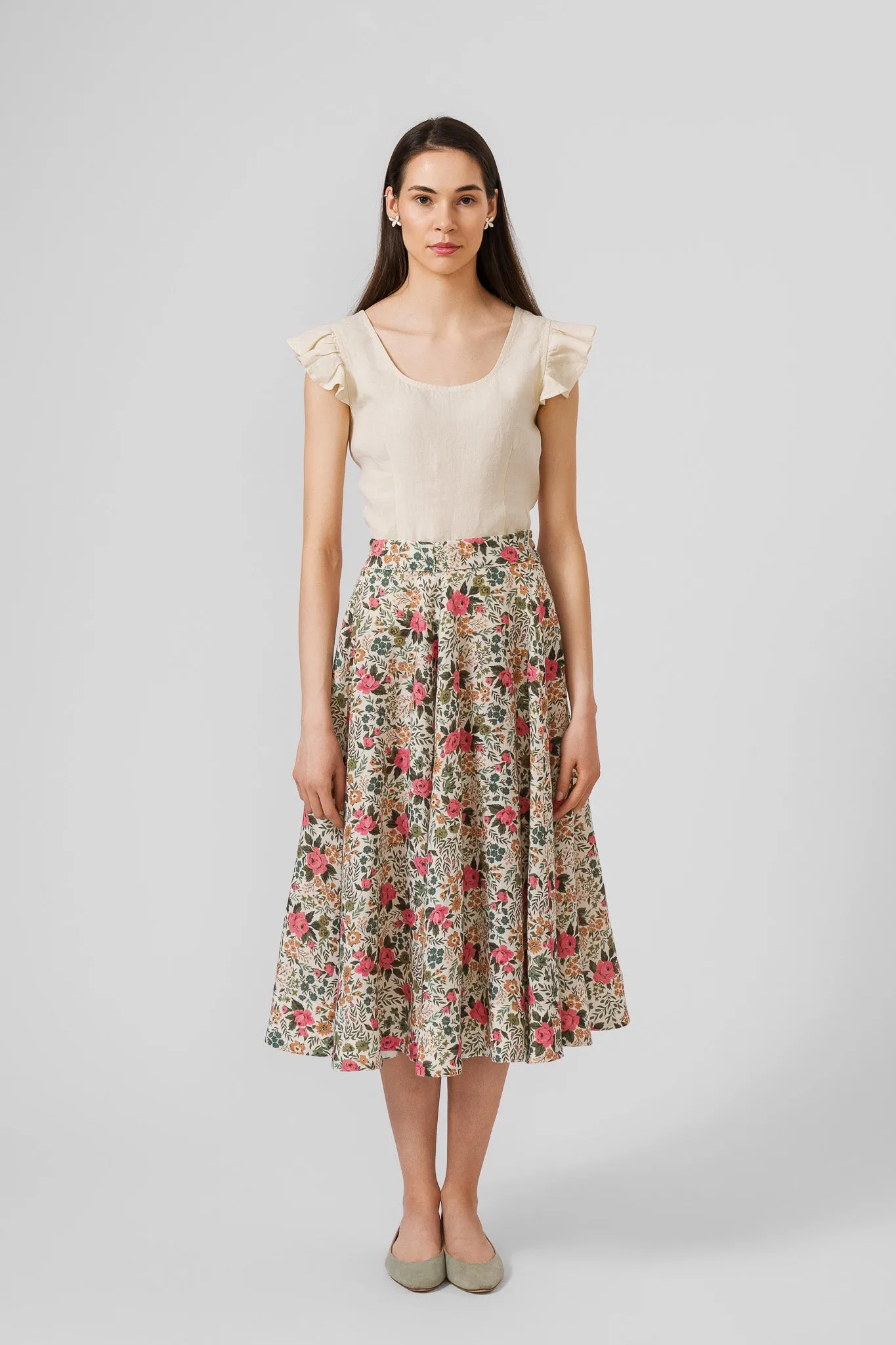 Classic Skirt, Patterned