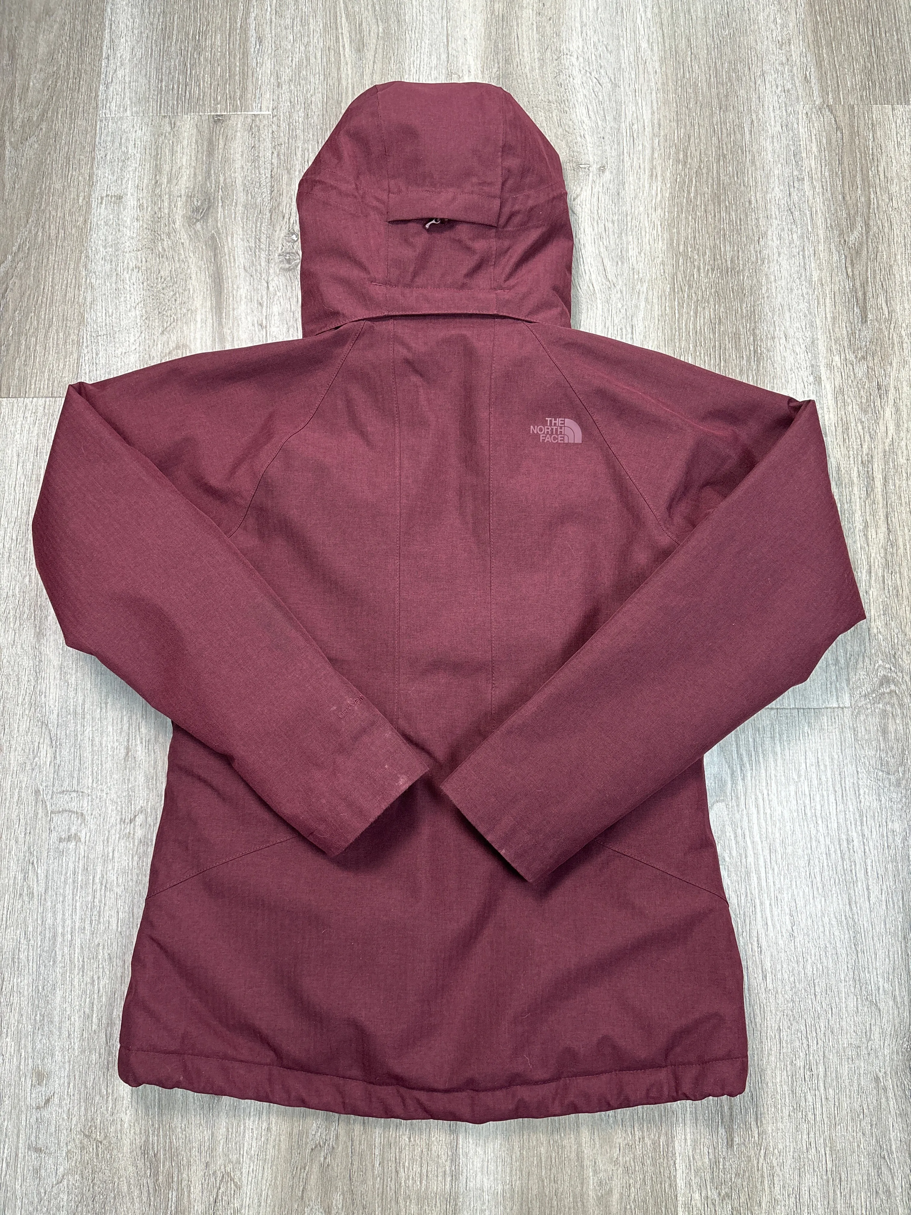 Coat Parka By The North Face In Maroon, Size: S