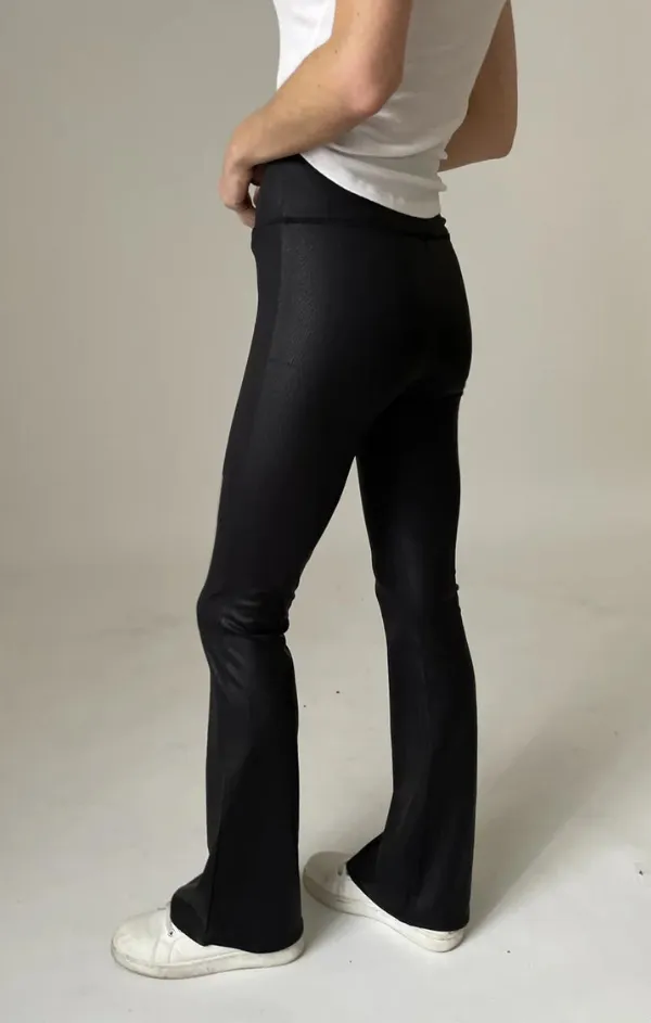 Coated Flare Pant