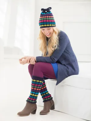 Colorwork Leg Warmers And Hat (Knit)