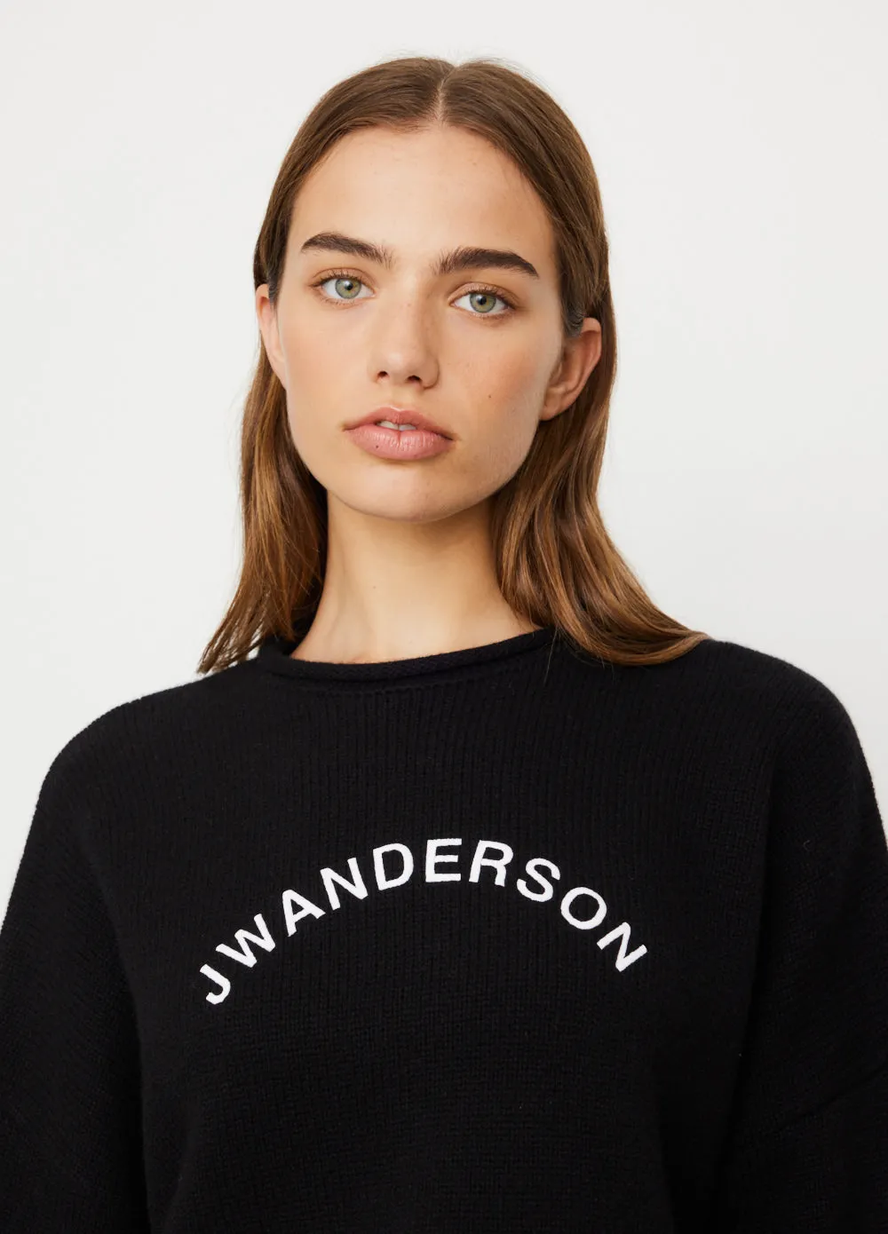 Cropped Arch Logo Jumper