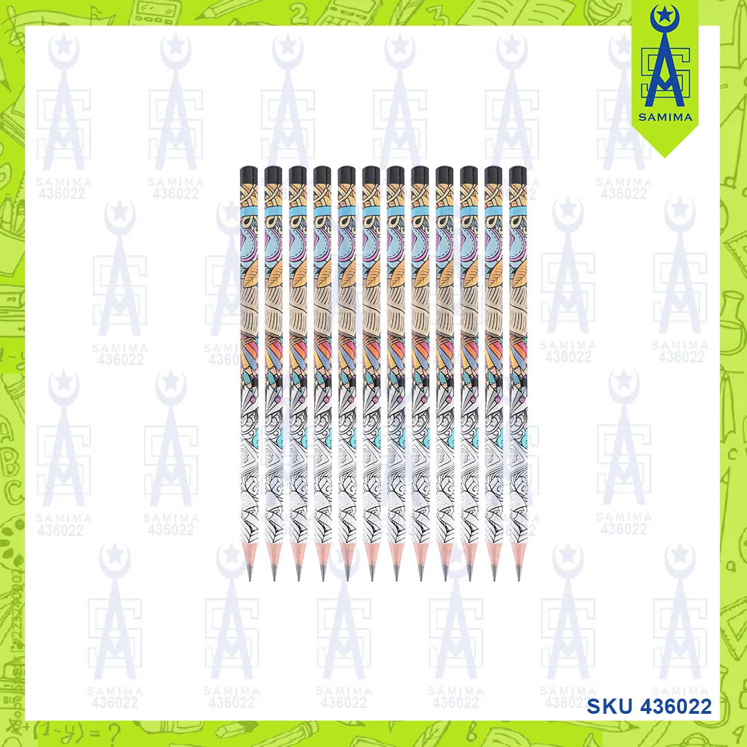 DELI U533 00 ARTI GRAFF GRAPHITE PENCIL 2B 12PCS