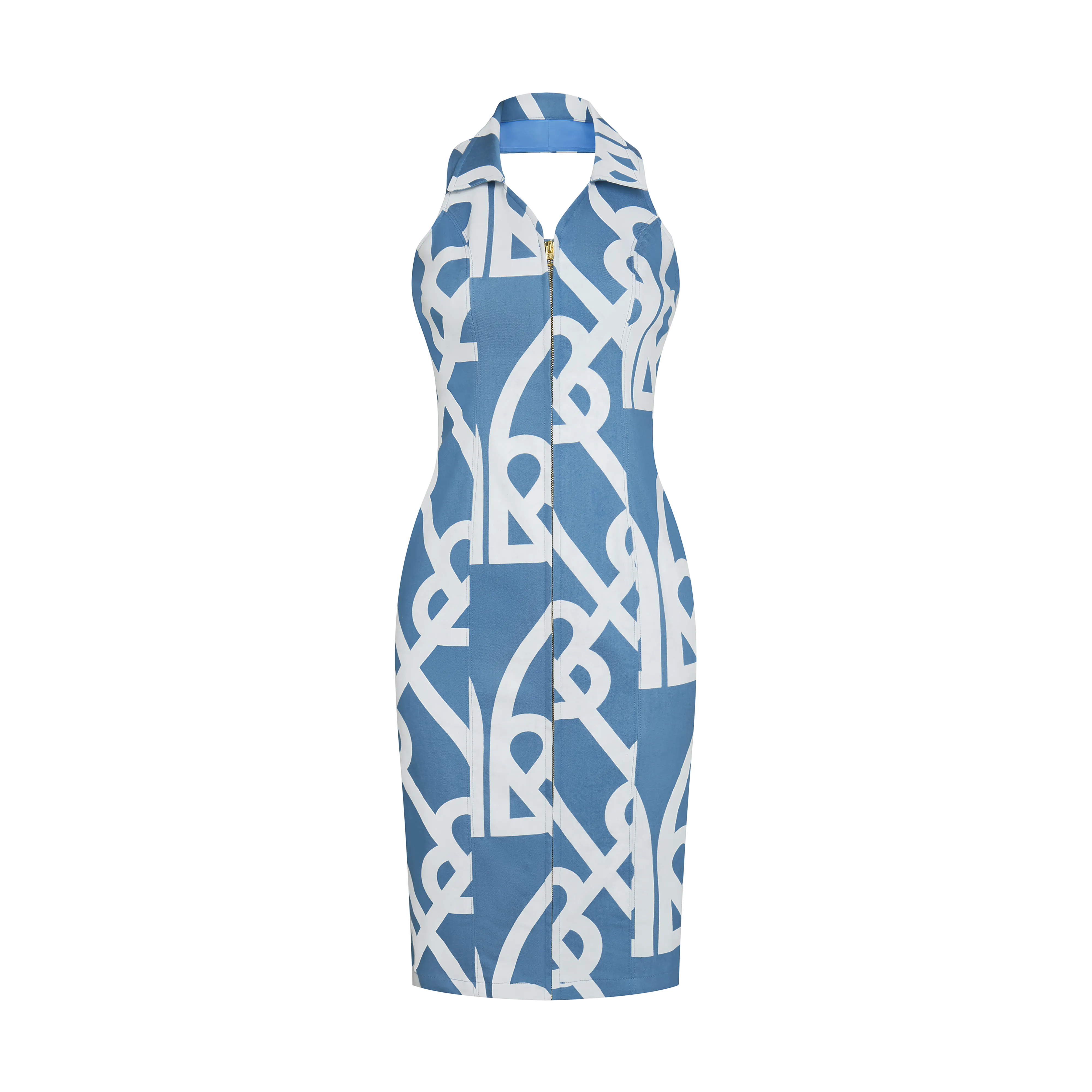 DENOGRAM HALTER DRESS