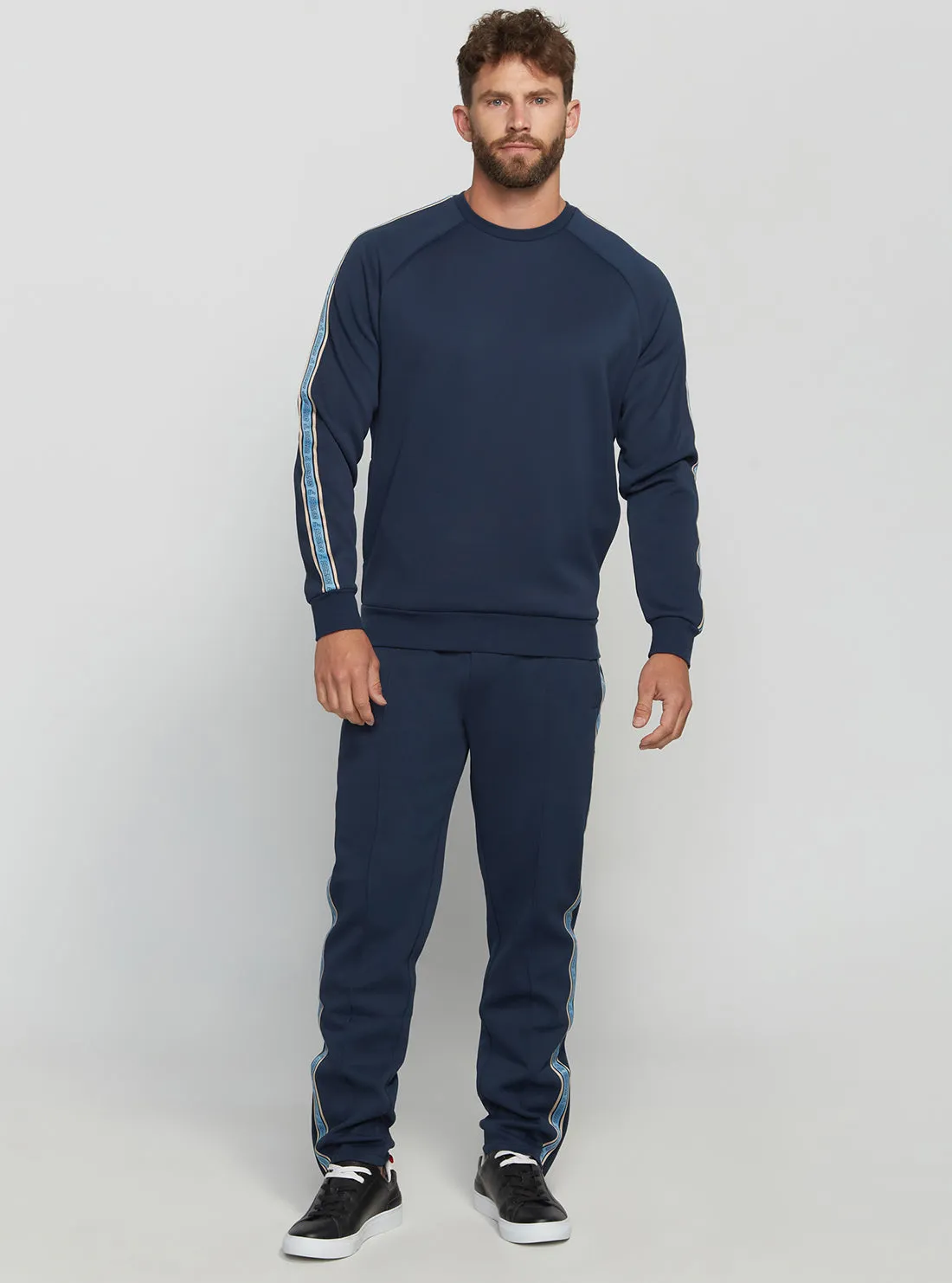 Eco Silk Blue Darrel Active Jumper