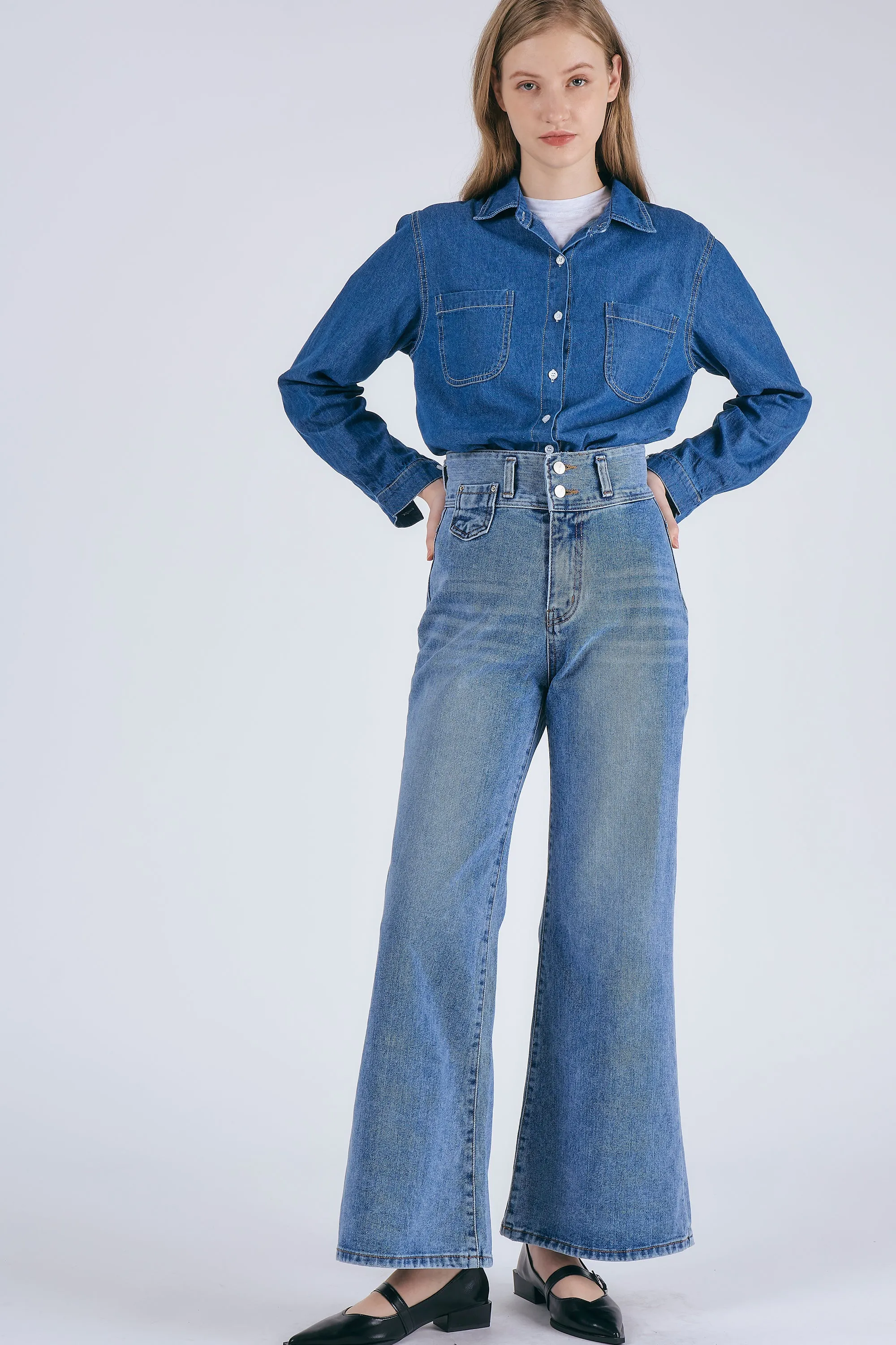 Elsie Highwaist Flared Jeans