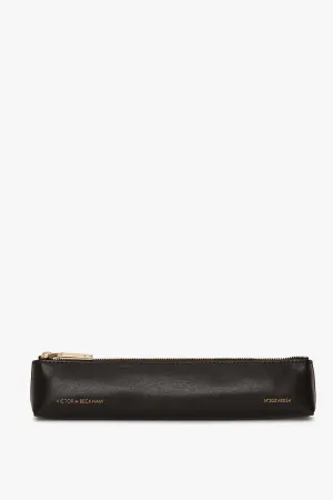 Exclusive Pencil Case In Black Leather