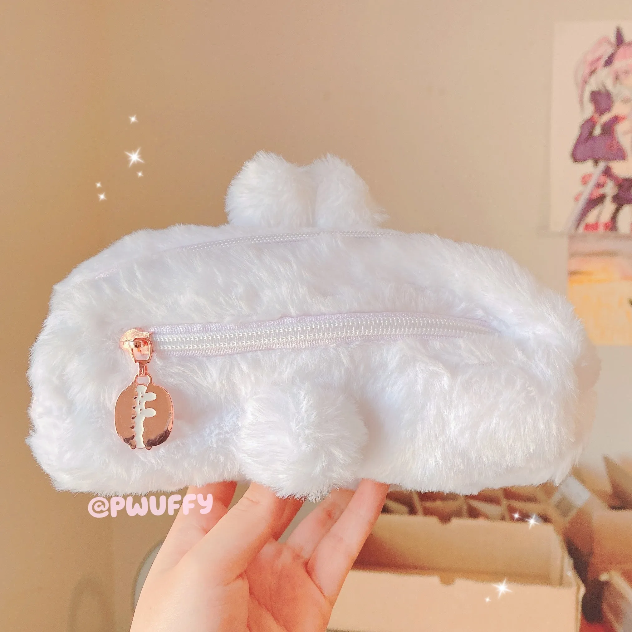 Fluffy Bunny MacaBun Pencil Case