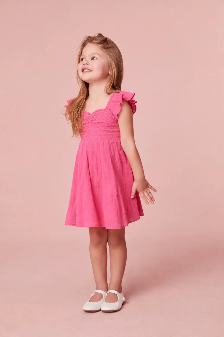 Girls Mefford Cotton Dress