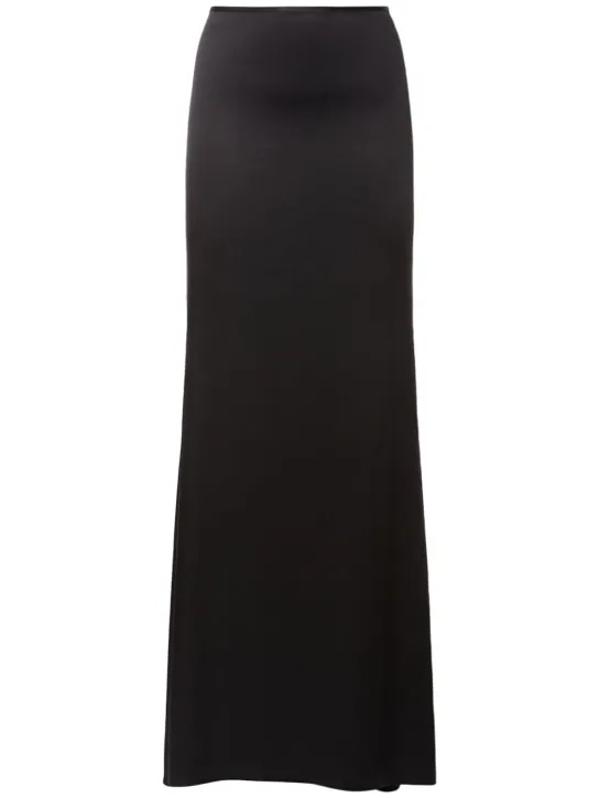 Giuseppe Di Morabito   Stretch viscose long skirt 