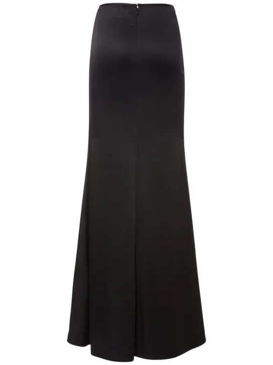 Giuseppe Di Morabito   Stretch viscose long skirt 