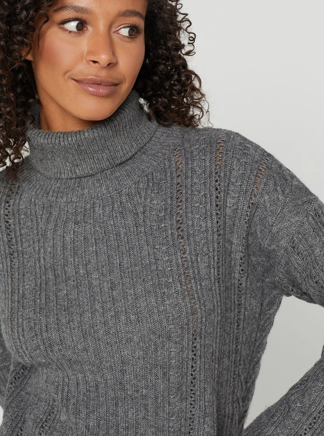 Grey Deborah Knit Jumper