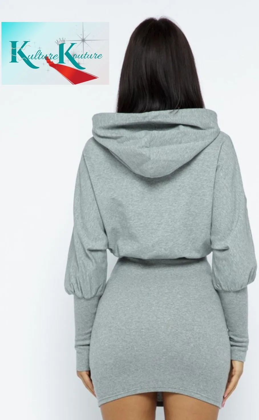 Grey Slayer Sweater Dress