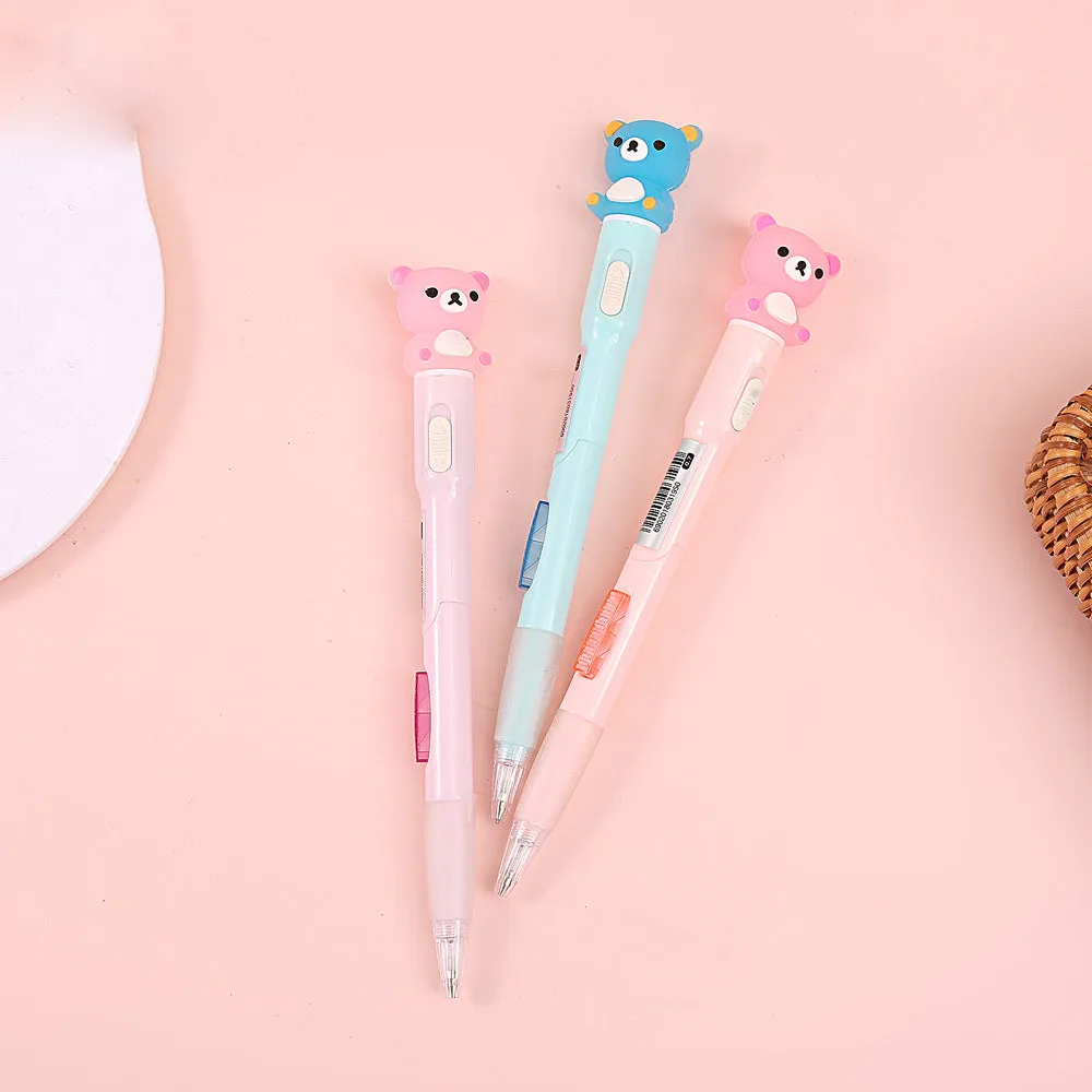 Happy Teddy Bear Led Mechanical Pencil