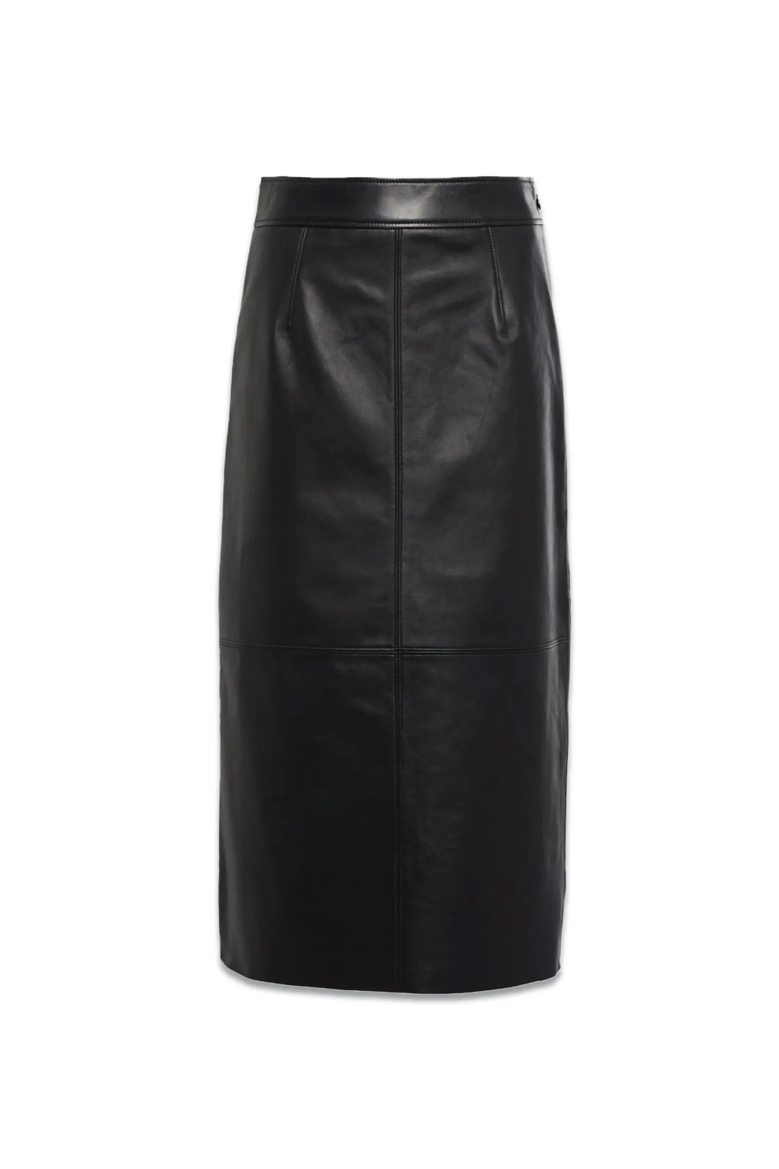 Heather Leather Pencil Skirt