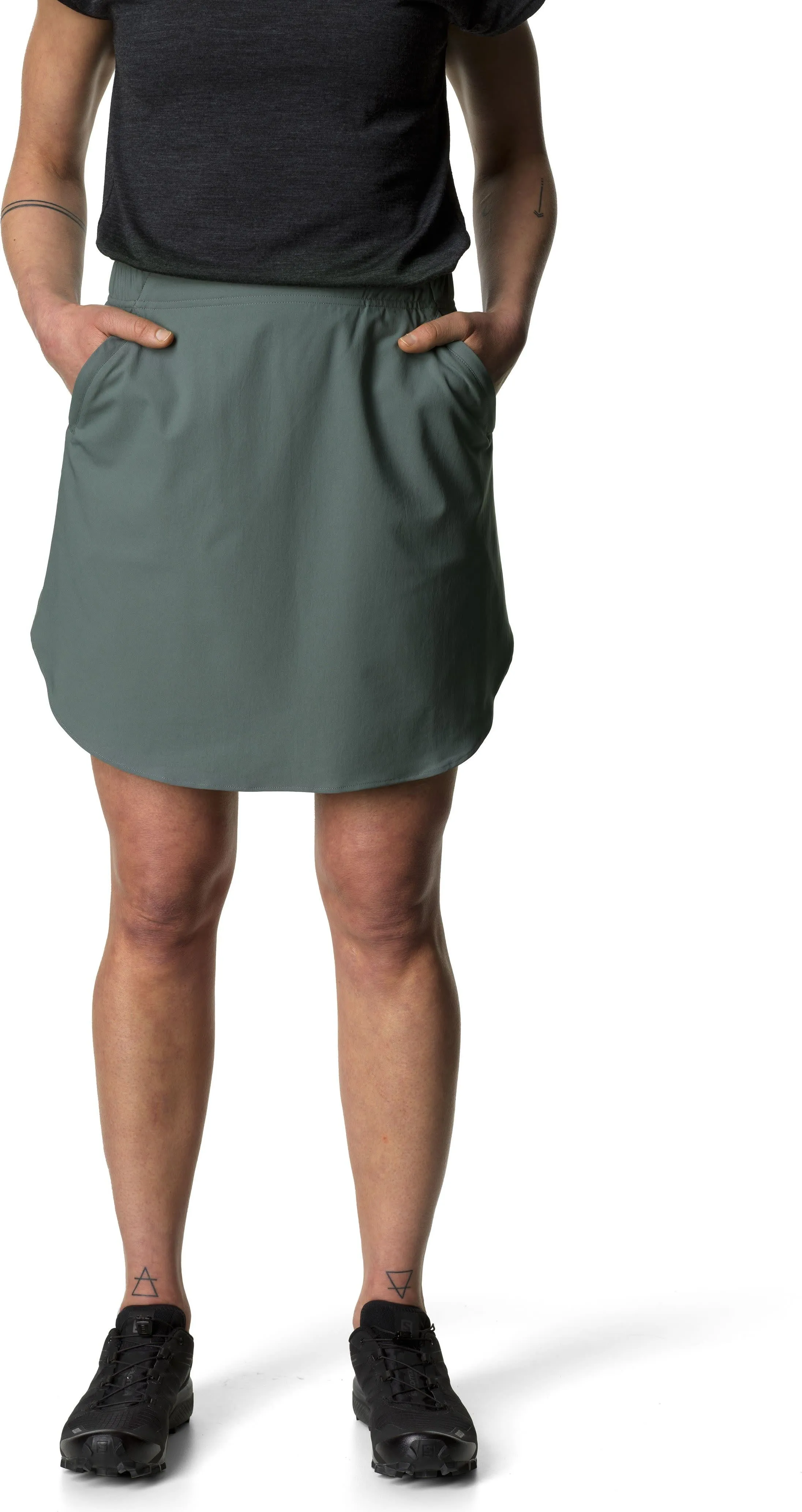 Houdini Women&#x27;s Stride Skirt Greeness | Buy Houdini Women&#x27;s Stride Skirt Greeness here | Outnorth