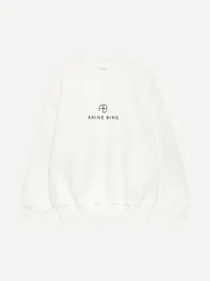 Jaci Sweatshirt Monogram in Ivory