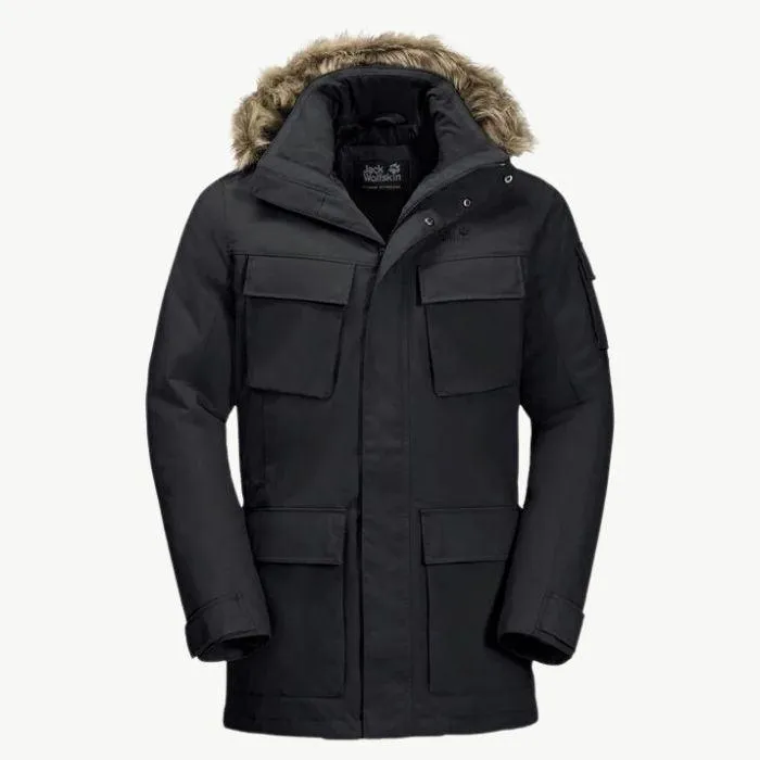 jack wofskin Glacier Canyon Men's Parka