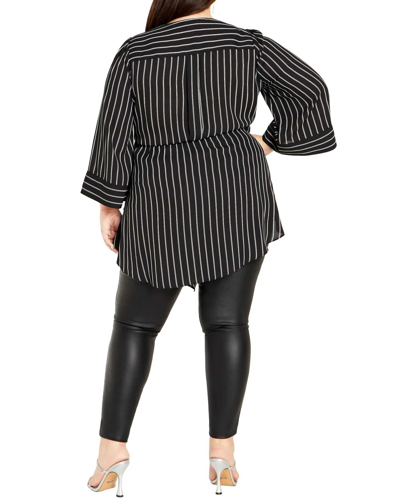 Jemma Top | Black/White Stripe