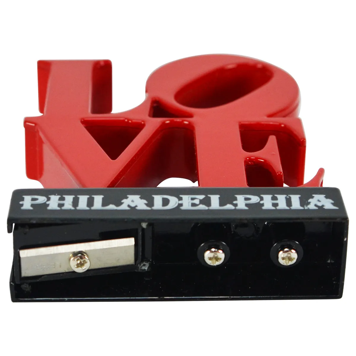 JFK Philly LOVE Miniature Die Cast Pencil Sharpener