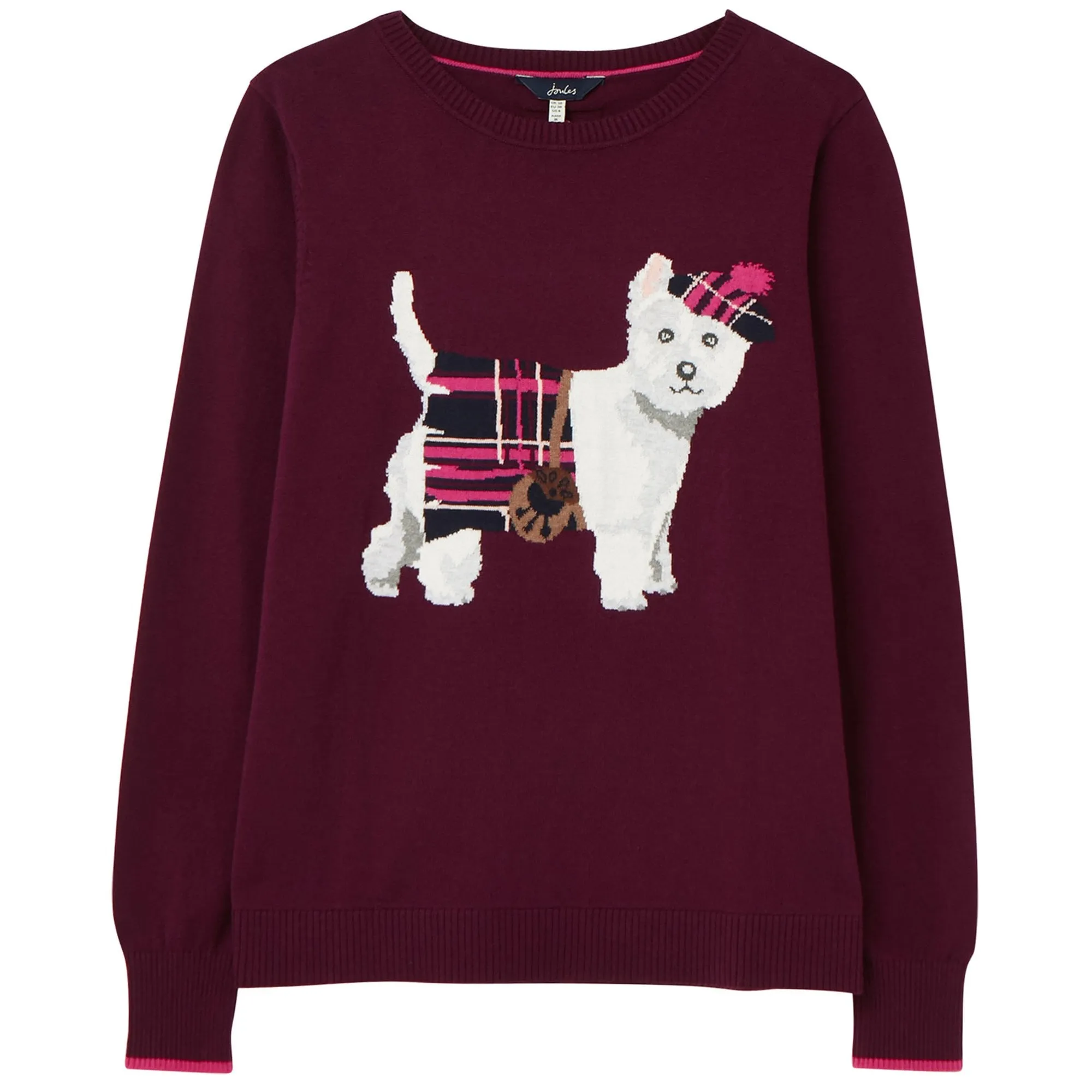 Joules Ladies Miranda Intarsia Knit Jumper