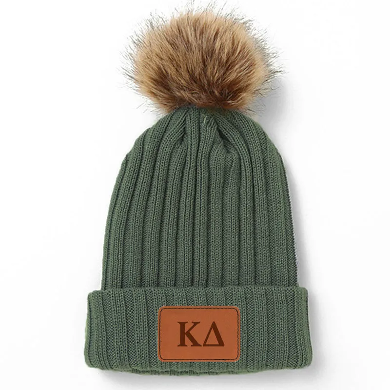 Kappa Delta Pom Pom Beanie Hat