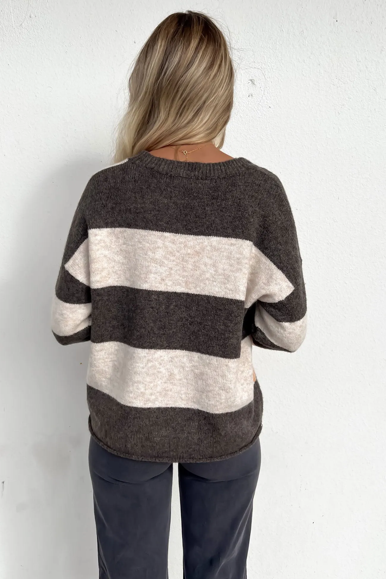 Karlee Knit Jumper Brown Multi