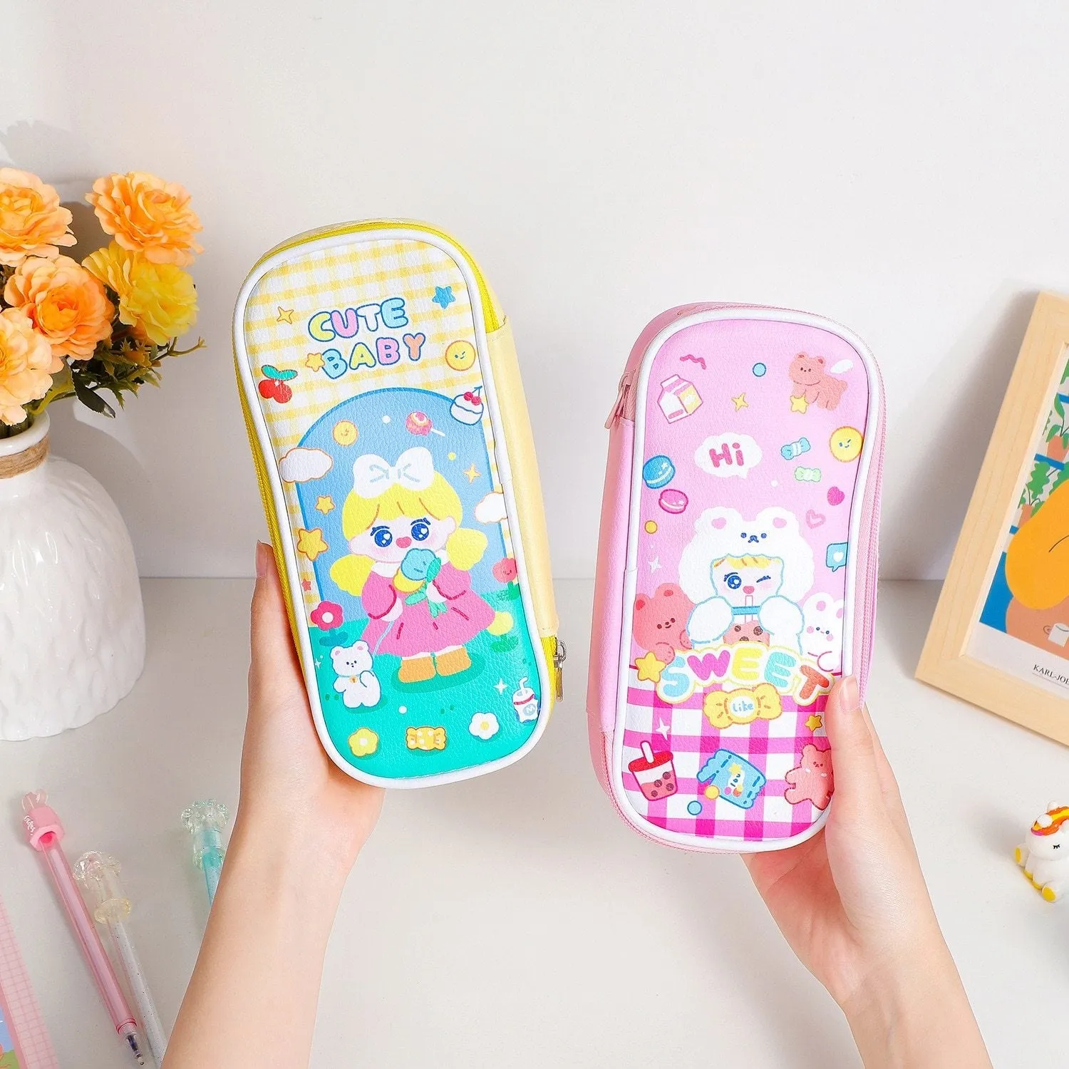 Kawaii Candy Stationary Case