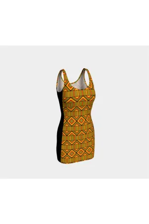 Kente Print Bodycon