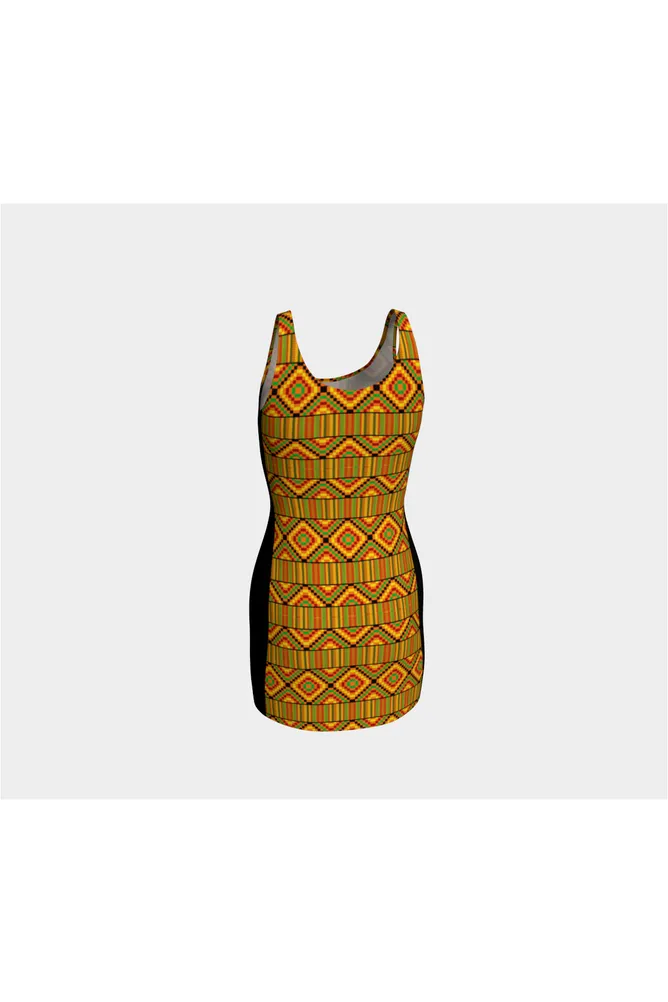 Kente Print Bodycon