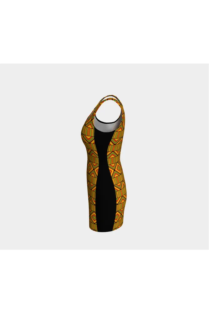 Kente Print Bodycon