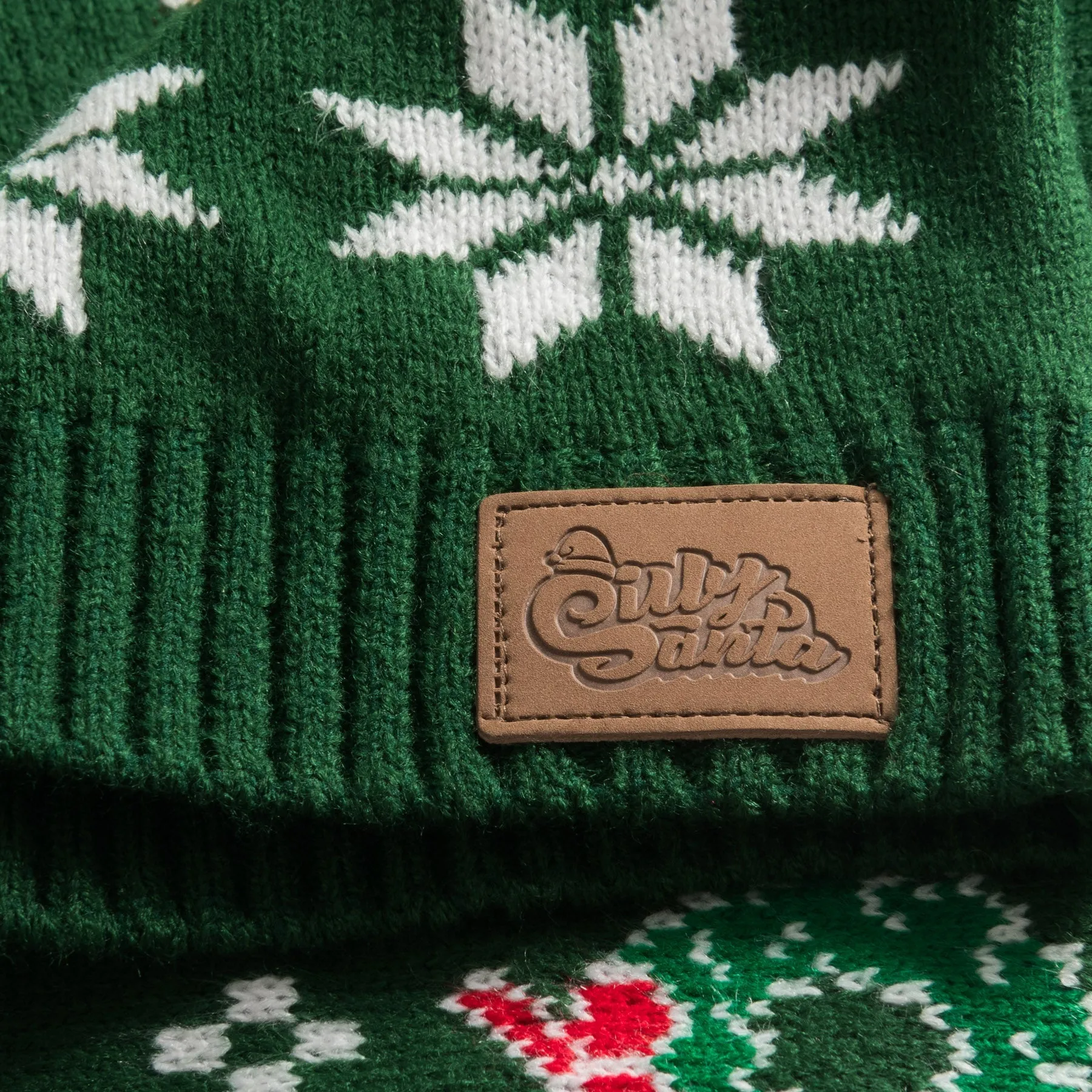 Kids' Family Green Christmas Jumper